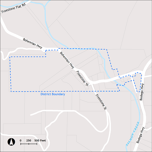 Freestone Water District Map