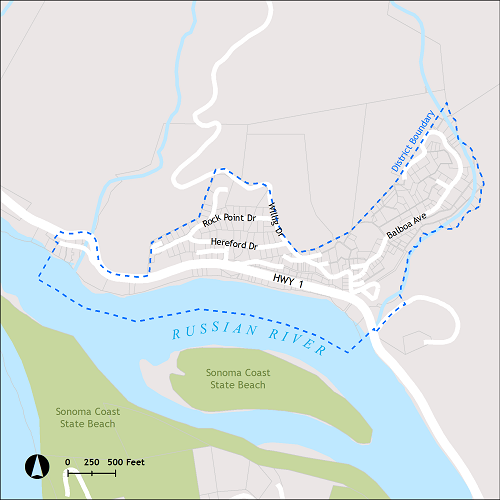 Air quality district boundaries