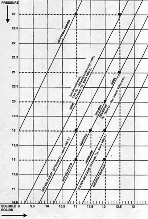 Apple Maturity Chart