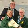 Betty Skinner and Sue Laurence