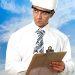 Inspector with Clipboard 75
