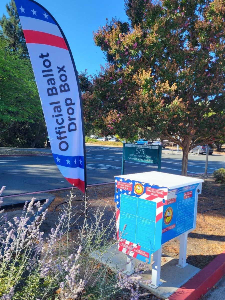 Official ballot drop box