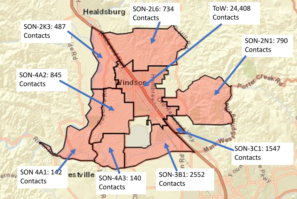 Windsor zone map