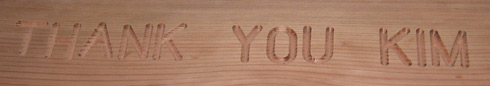Engraved